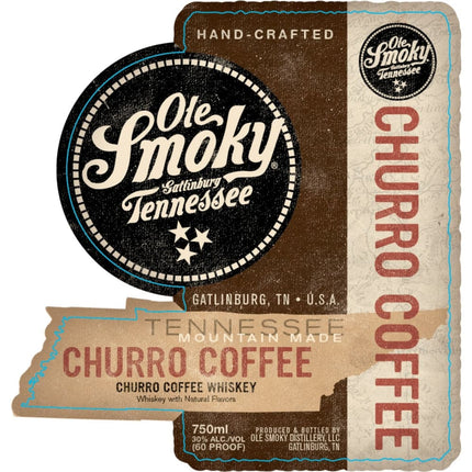 Ole Smoky Churro Coffee Whiskey - Barbank