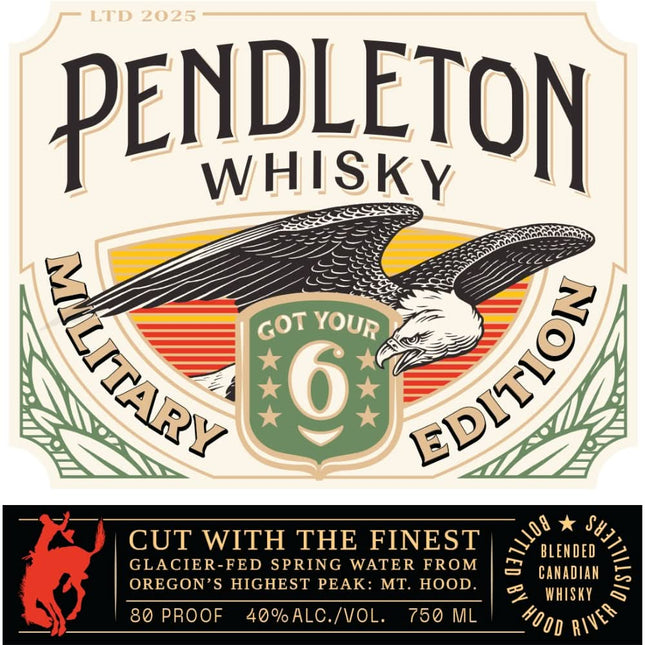 Pendleton Military Appreciation Bottle Whisky 2024 - Barbank