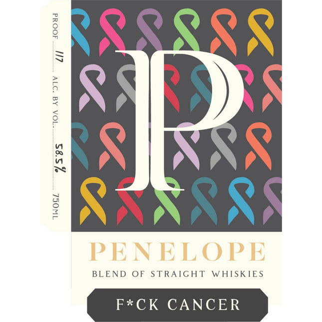 Penelope F*ck Cancer Straight Whiskey - Barbank