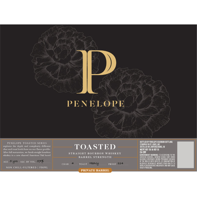 Penelope Toasted Series Heavy Toast Straight Bourbon - Barbank