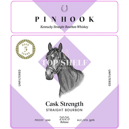 Pinhook 5 Year Old Cask Strength Bourbon 2025 Release - Barbank