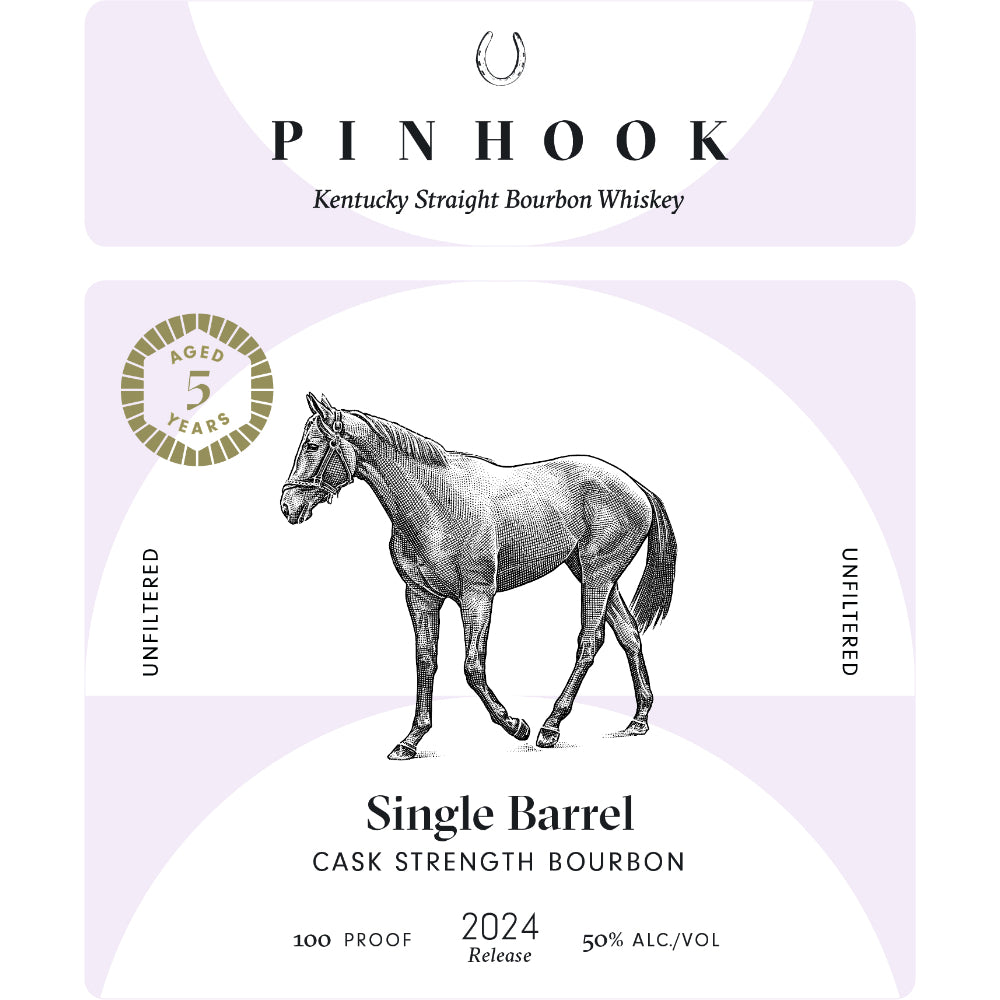 Pinhook 5 Year Single Barrel Cask Strength Bourbon 2024 Release