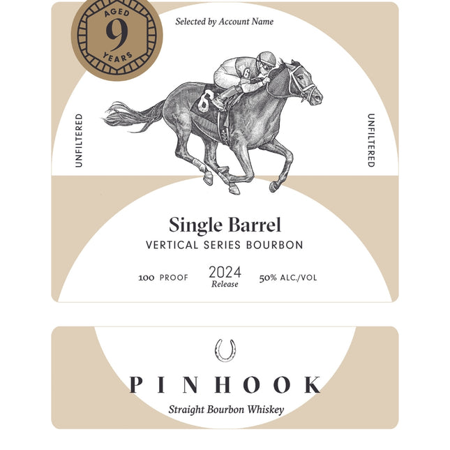Pinhook Single Barrel Vertical Series Bourbon 2024 Release - Barbank