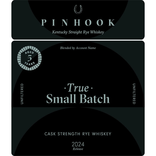Pinhook True Small Batch Cask Strength Rye 2024 Release - Barbank