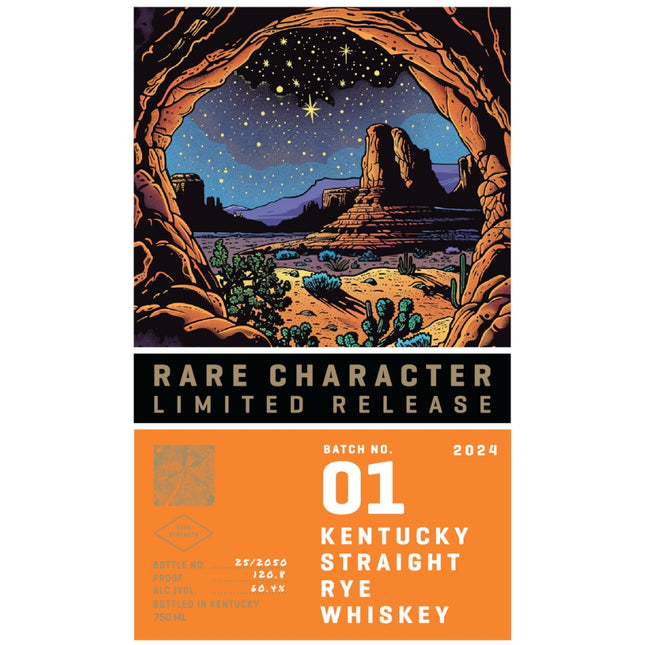 Rare Character Batch No. 01 Kentucky Straight Rye Whiskey - Barbank