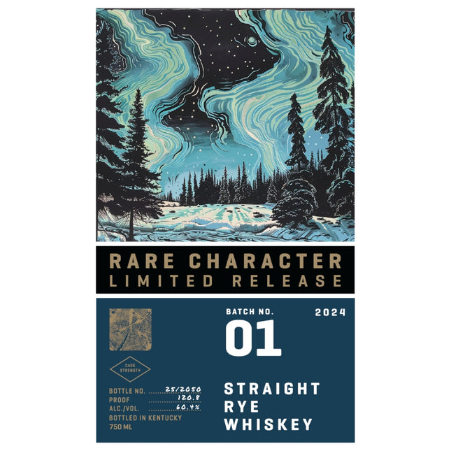 Rare Character Batch No. 01 Straight Rye Whiskey - Barbank