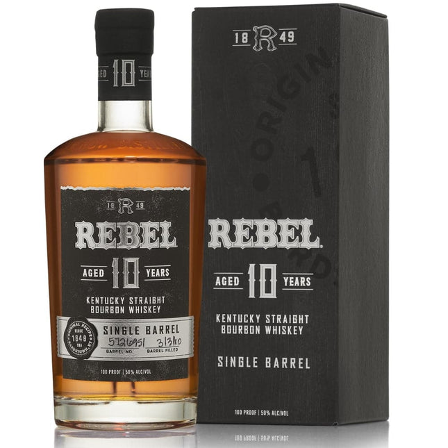Rebel 10 Year Old Single Barrel Bourbon - Barbank