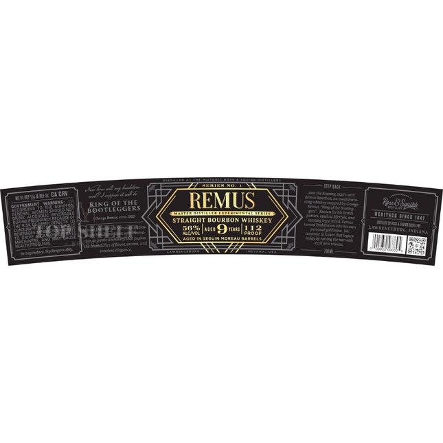 Remus 9 Year Old Bourbon Aged in Seguin Moreau Barrels - Barbank