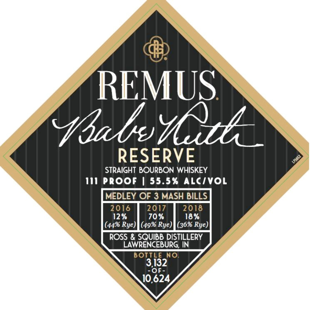 Remus Babe Ruth Reserve Straight Bourbon