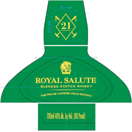 Royal Salute The Rio de Janeiro Polo Edition 21 Year Old - Barbank