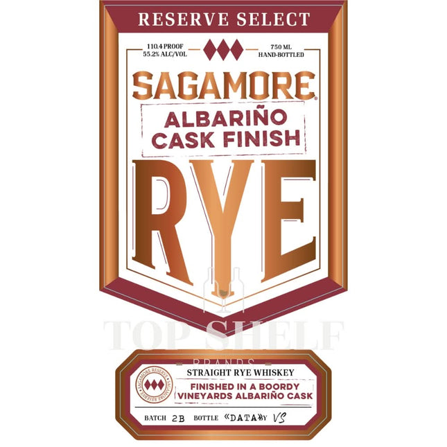 Sagamore Reserve Select Albarino Cask Finish Rye - Barbank