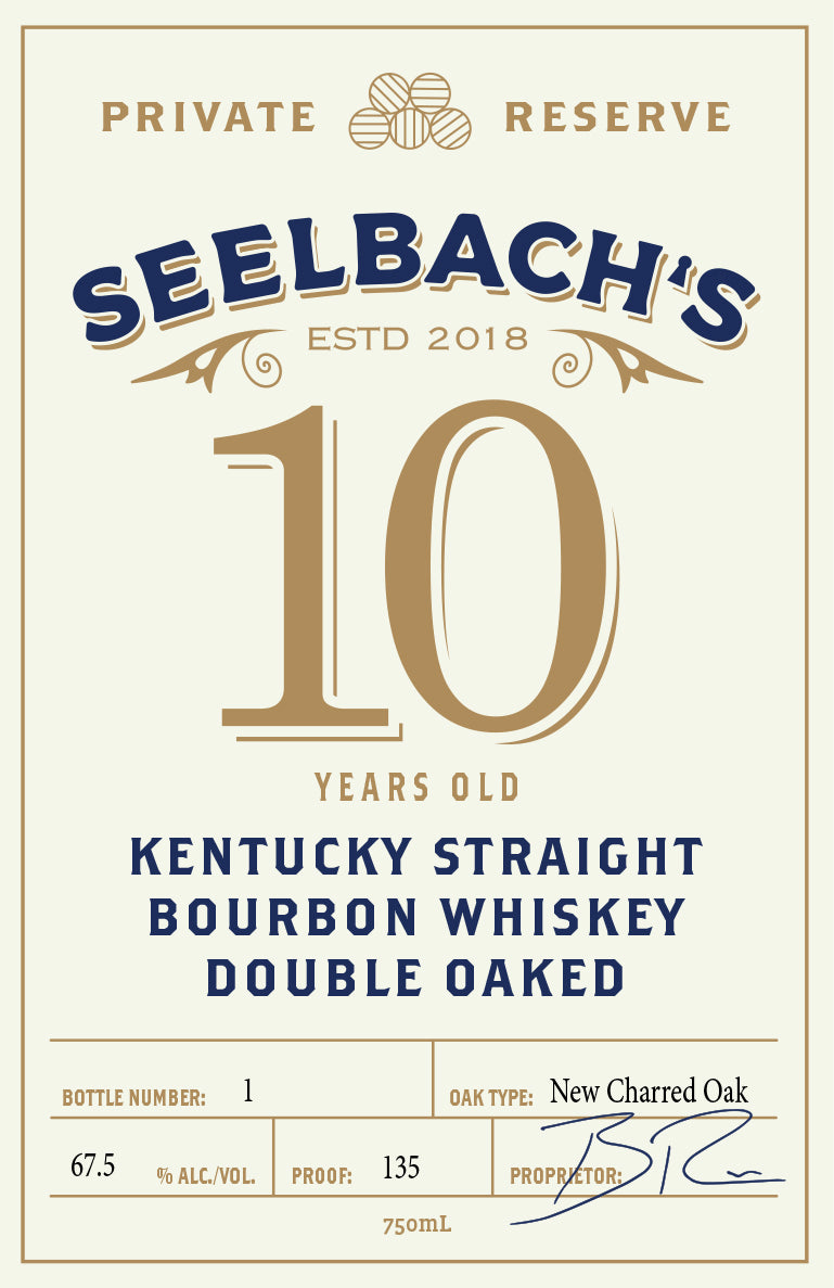 Seelbach's Private Reserve 10 Year Old Double Oaked