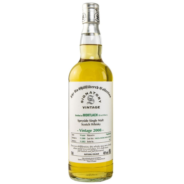 Signatory Vintage Mortlach 14 Year Old 2008 - Barbank