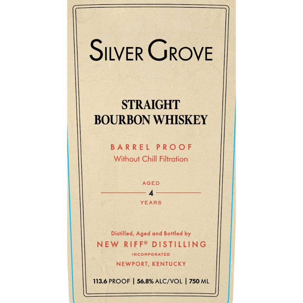 Silver Grove Straight Bourbon 2024 Release Barbank