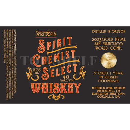 Spiritopia Spirit Chemist Select Whiskey - Barbank