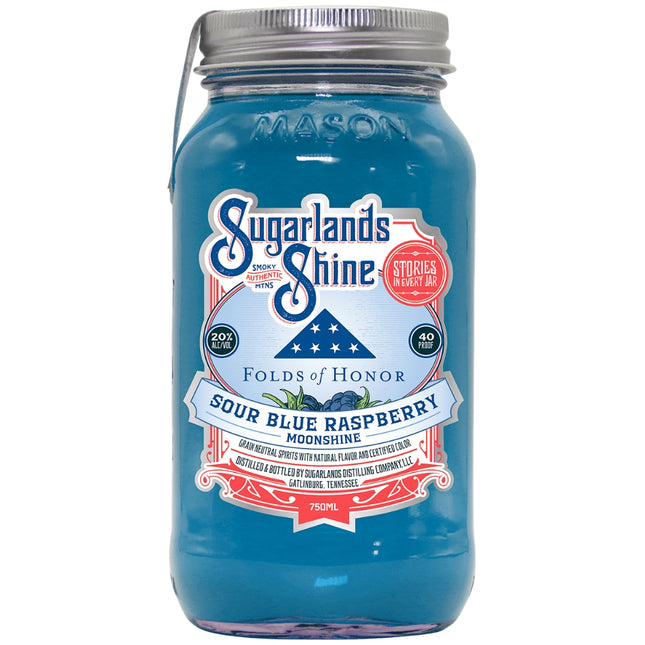Sugarlands Sour Blue Raspberry Moonshine - Barbank