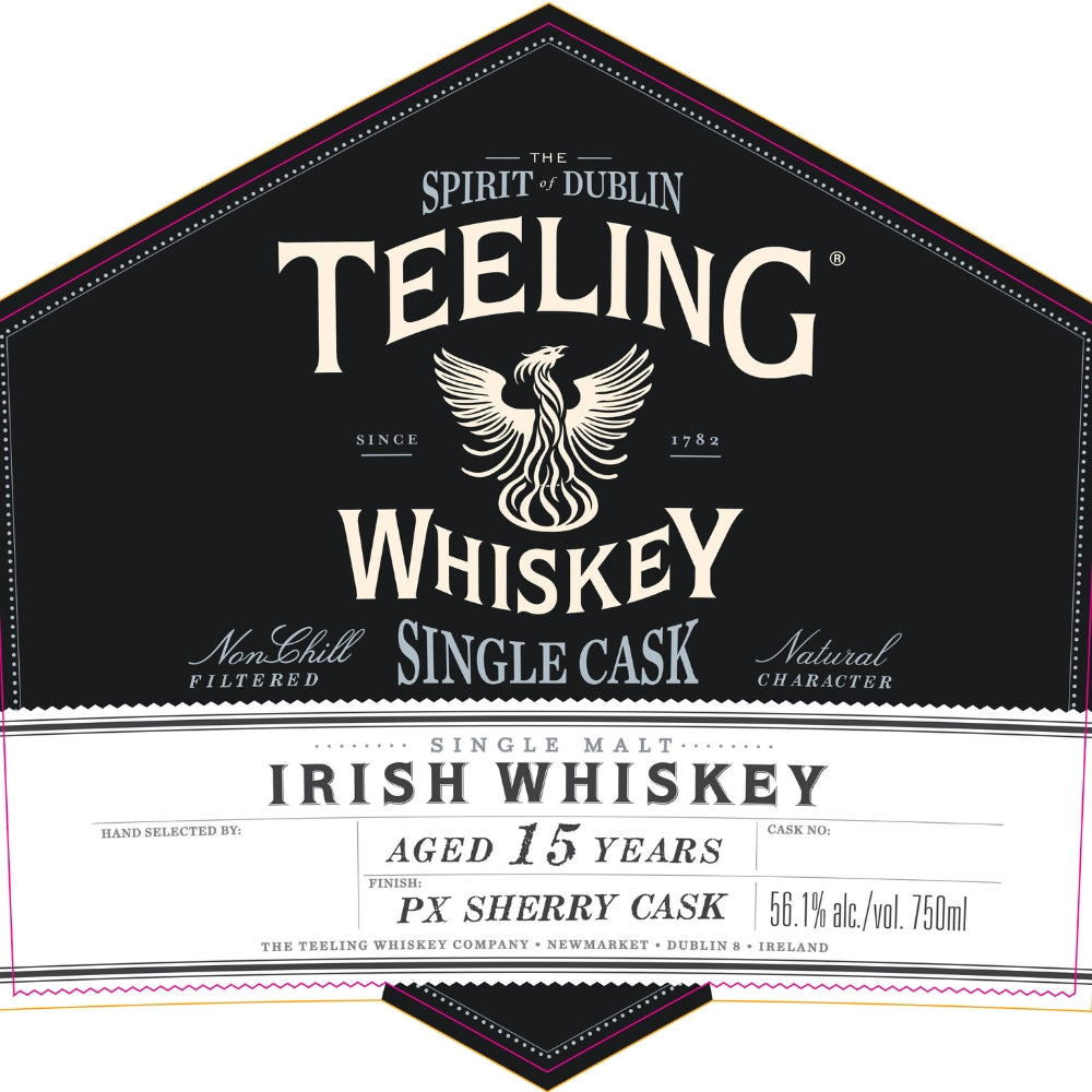 Teeling 15 Year Old PX Sherry Single Cask Irish Whiskey