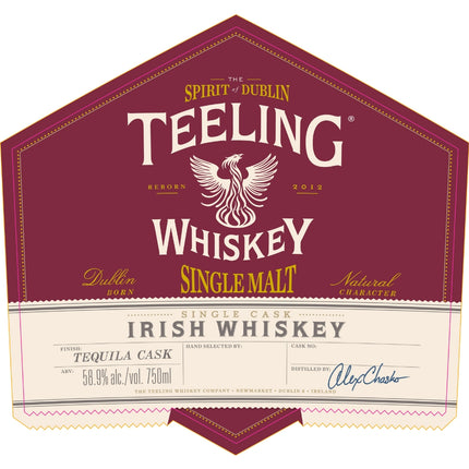 Teeling Tequila Cask Finish Single Malt Irish Whiskey - Barbank