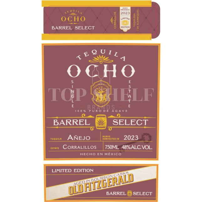 Tequila Ocho Anejo Old Fitzgerald Barrel Select - Barbank