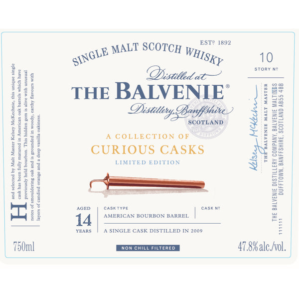 The Balvenie A Collection of Curious Casks 14 Year Old – Barbank