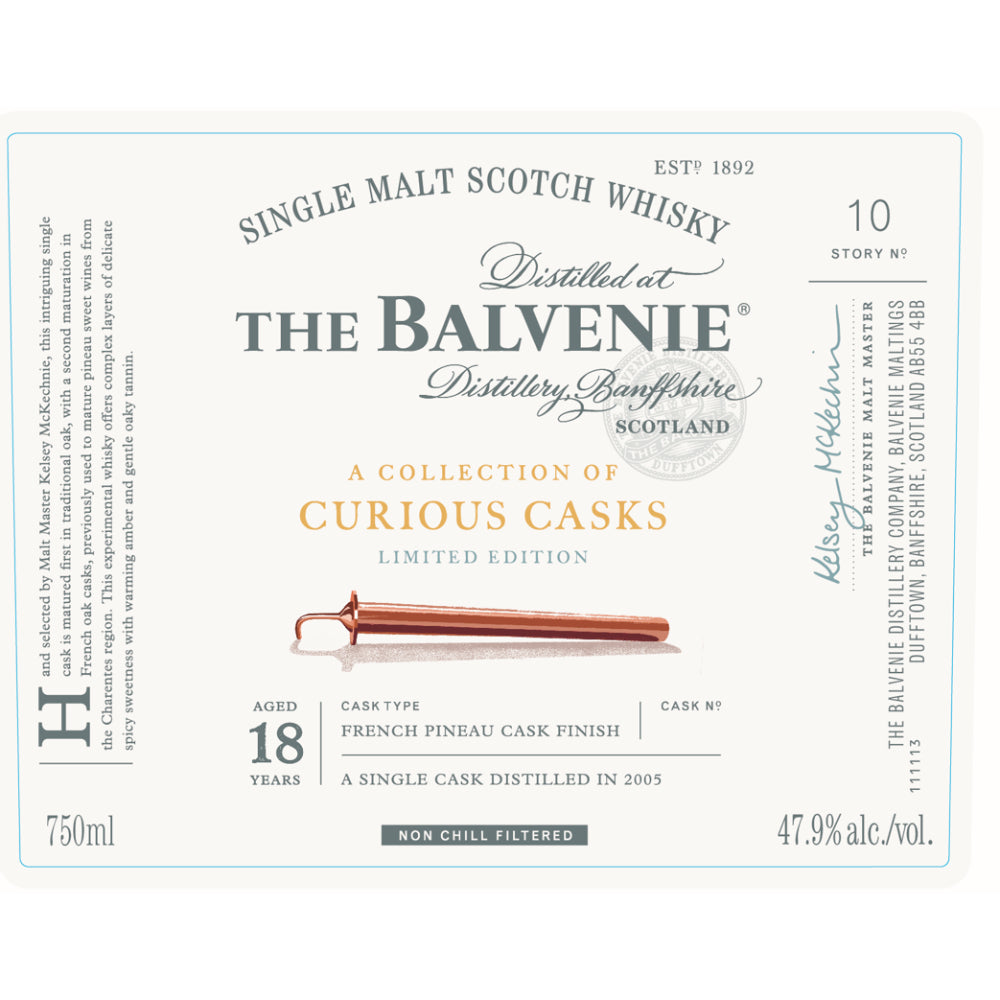 The Balvenie A Collection of Curious Casks 18 Year Old
