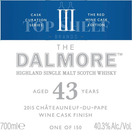 The Dalmore Curation Series The Red Wine Cask Edition - Barbank
