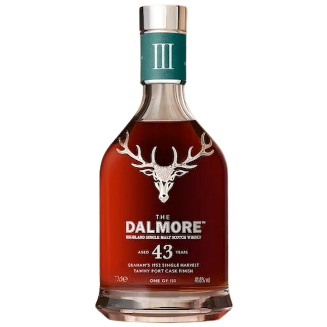 The Dalmore 43 Year Old Graham’s 1952 Single Harvest Tawny Port Cask