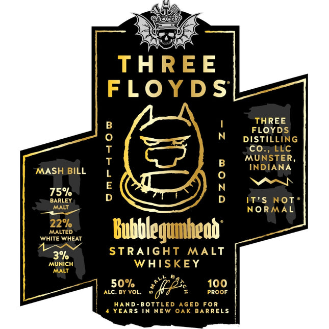 Three Floyds Bottled in Bond Bubblegumhead Straight Malt Whiskey - Barbank