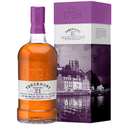 Tobermory 21 Year Old Single Malt Scotch - Barbank