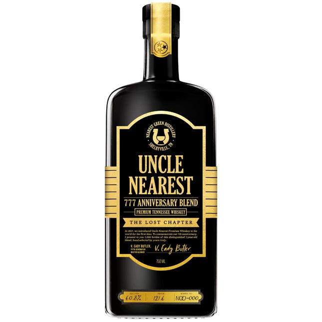 Uncle Nearest 777 Anniversary Blend The Lost Chapter - Barbank