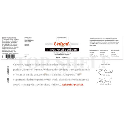 United Triple Mash Bourbon - Barbank