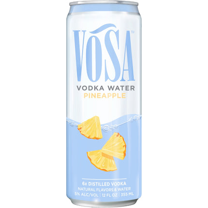 Vosa Pineapple Vodka Water By Kate Upton - Barbank