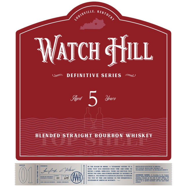 Watch Hill Definitive Series 5 Year Old Bourbon Batch 01 - Barbank