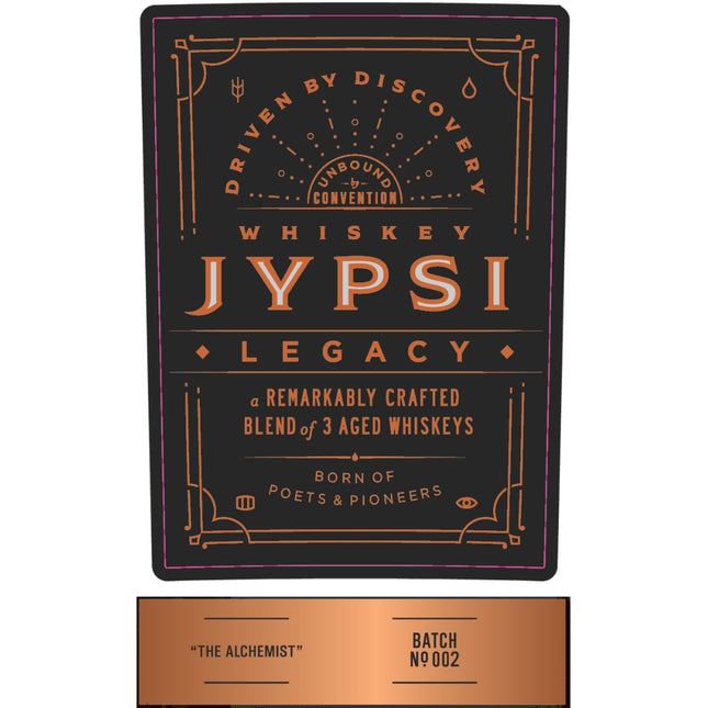 Whiskey JYPSI Batch 2 "The Alchemist" By Eric Church - Barbank