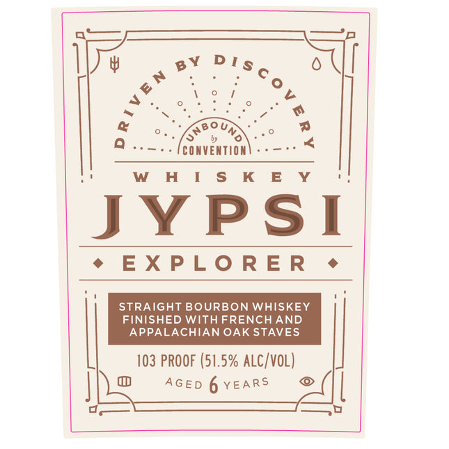 Whiskey JYPSI Explorer Bourbon by Eric Church - Barbank
