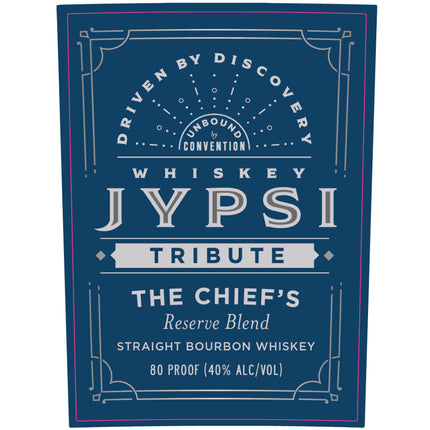 Whiskey JYPSI Tribute The Chief’s Reserve Blend by Eric Church - Barbank