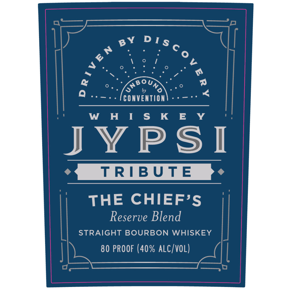 Whiskey JYPSI Tribute The Chief’s Reserve Blend by Eric Church