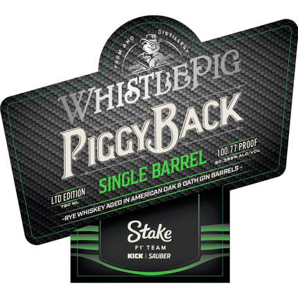 WhistlePig PiggyBack Stake F1 Team Kick Sauber - Barbank