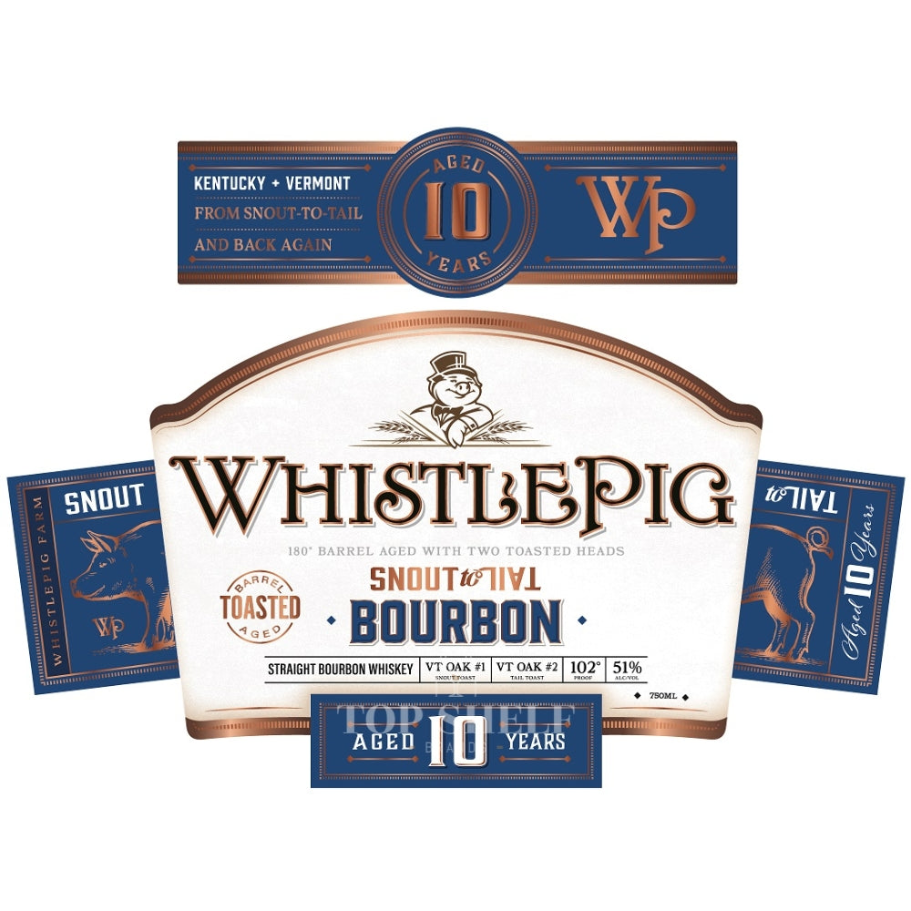 Buy WhistlePig Snout to Tail 10 Year Old Bourbon Online – Premium Liquor Store