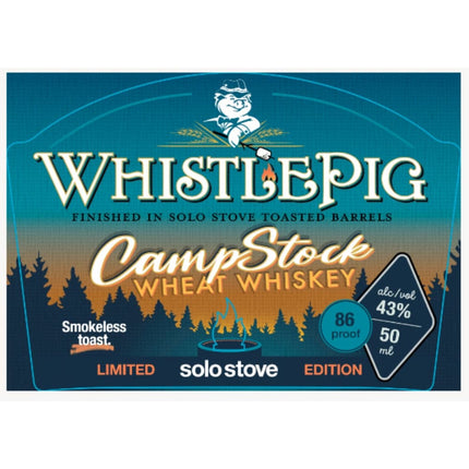 Whistlepig CampStock Solo Stove Limited Edition 50ml