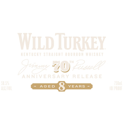 Wild Turkey Jimmy Russell 70th Anniversary Release - Barbank