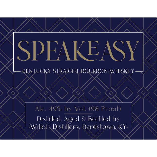 Willett Speakeasy Kentucky Straight Bourbon - Barbank