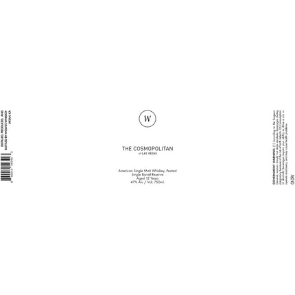 Wolves X The Cosmopolitan 12 Year Old Single Malt - Barbank