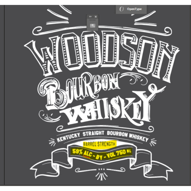 Woodson Barrel Strength Straight Bourbon by Charles Woodson - Barbank