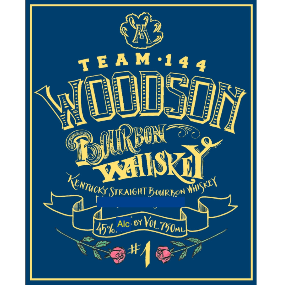 Woodson Team 144 Straight Bourbon by Charles Woodson