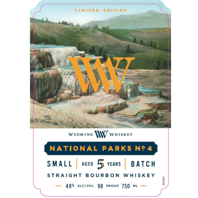 Wyoming Whiskey National Parks No. 4 - Barbank