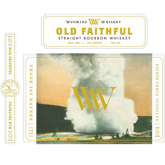 Wyoming Whiskey Old Faithful 9 Year Old Bourbon - Barbank