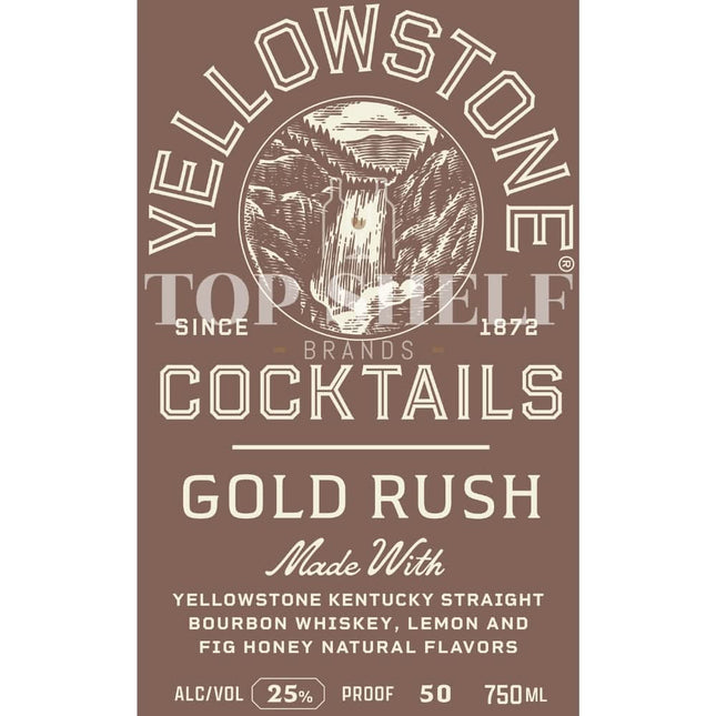 Yellowstone Cocktails Gold Rush