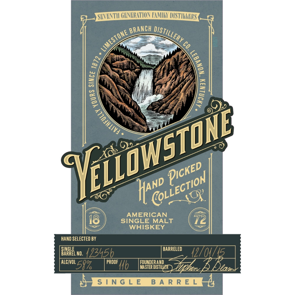 Yellowstone Hand Picked Collection Single Malt Whiskey