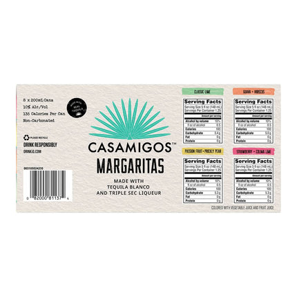 Casamigos Margarita 8 Pack Back